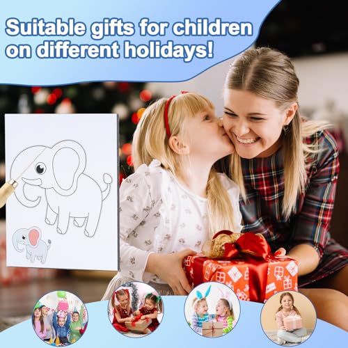 3 Stück Prickelnadel Set Kinder, Prikelnadeln Set Kinder 3 Jahre mit 3 Prickelfilz, 14 Stickbildern und 6 Aquarellstifte, Prickelset Kinder für Familienmomente, Prickelnadeln für Kinder ab 3 4 5