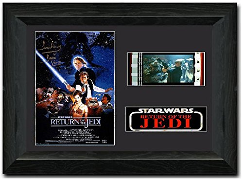 Star Wars: Episode VI - Return of The Jedi 35 mm Film Cell, gerahmt Display Signiert Darth Vader Cover