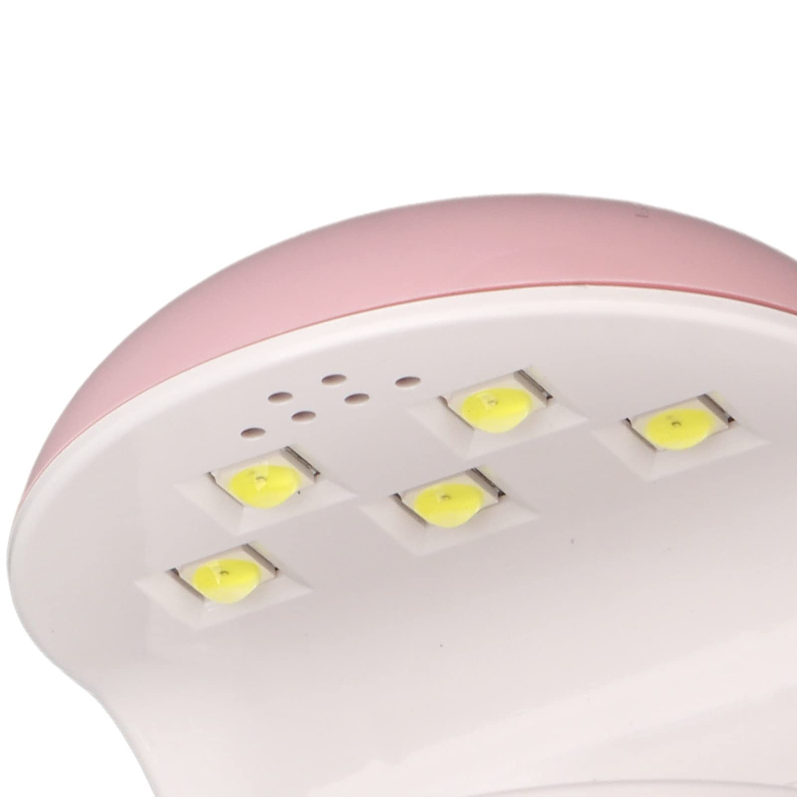 Mini lampa żelowa do paznokci szybko utwardzająca się 5 szt. chipów lampowych przenośna 2 USB zdobienia lakieru,Lampa do paznokci