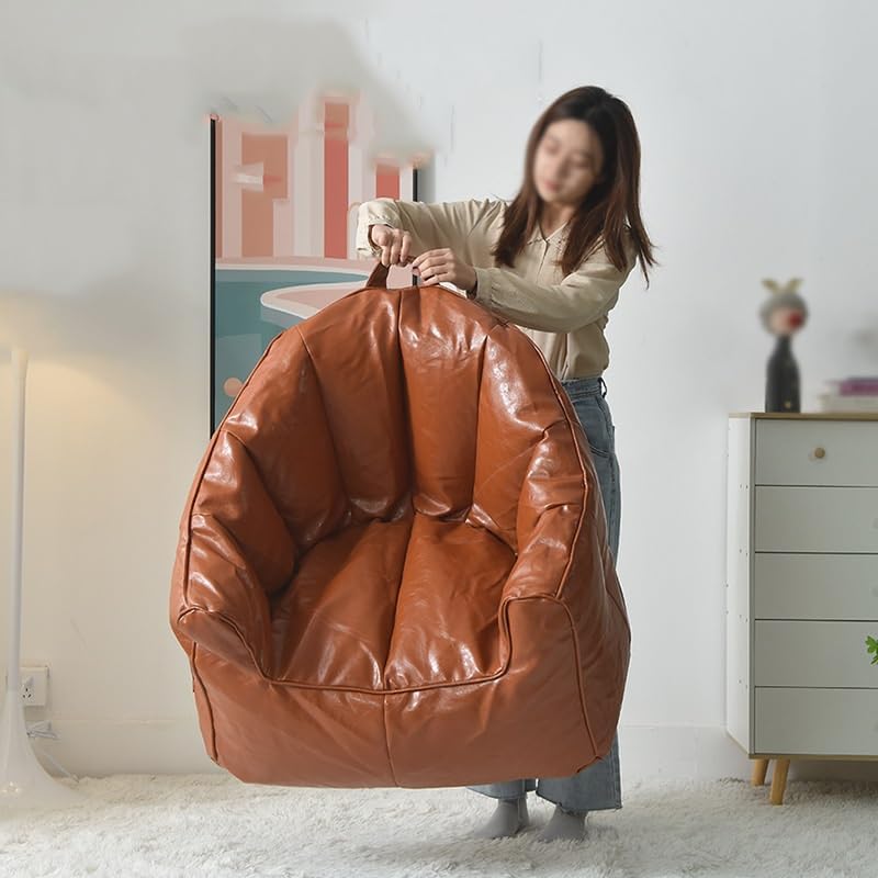 Pu Lazy Sofa Tatami Living Room Bedroom Single Small Sofa Furniture