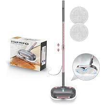 Scrubbing Steam Mop with Rotating Pads for Floor Cleaning,Steam Cleaner F6