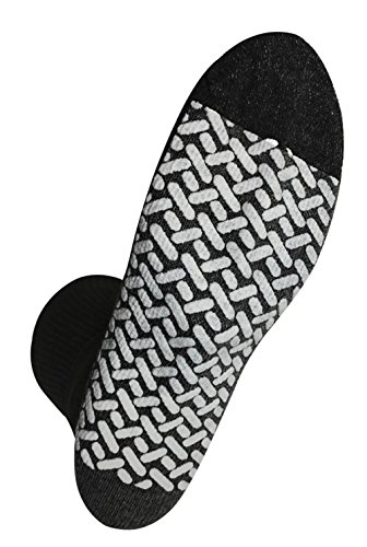 Noble Health Care Diabetic Non Skid Hospital Slipper Socks 6 Pack 5