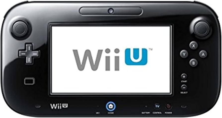 Amazon.com: Nintendo WUP-010_CR Wii U Gamepad, Black