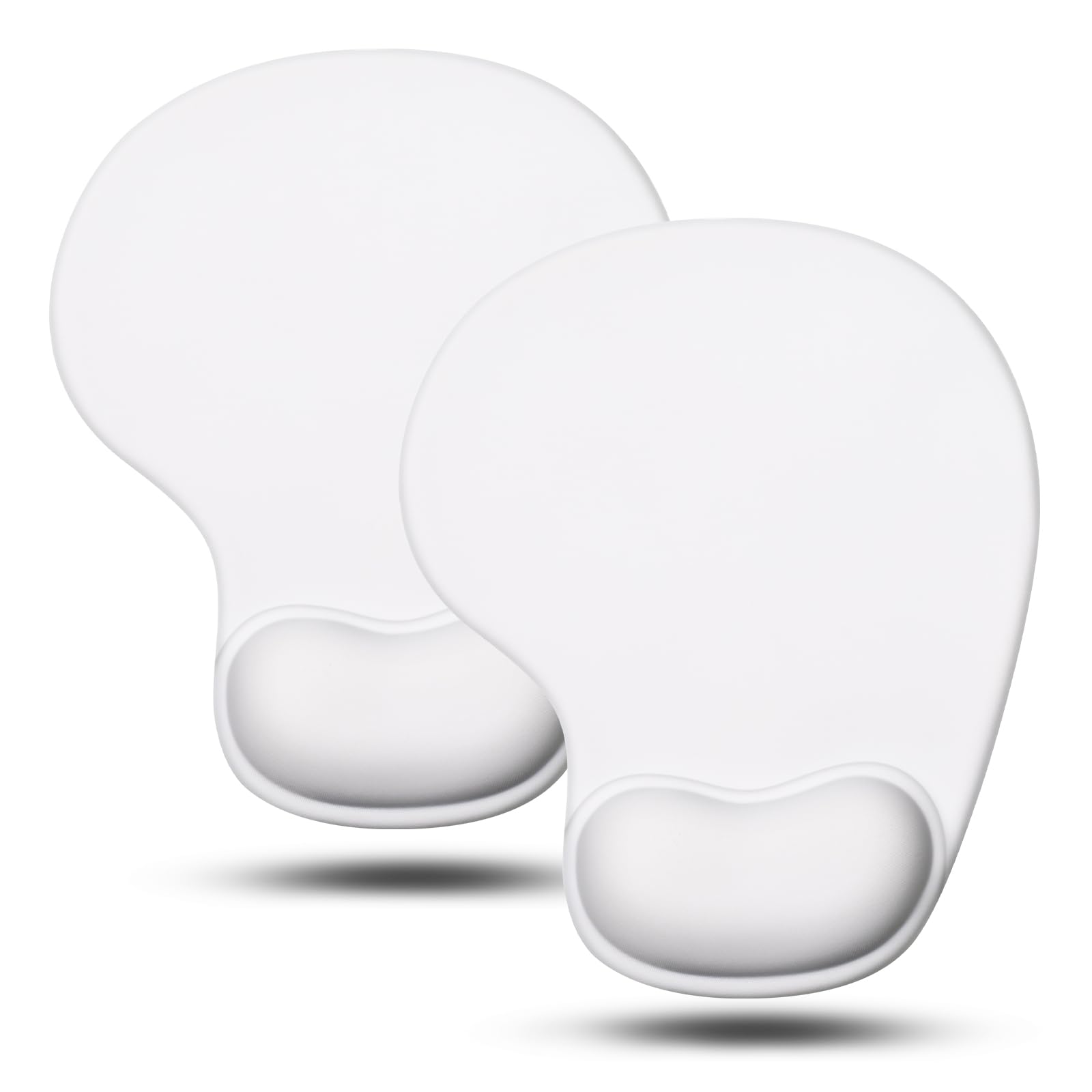 JIKIOU Ergonomic Mouse Pad with Gel Wrist Rest 2 Pack, Portable Small Black — Amazon image 12