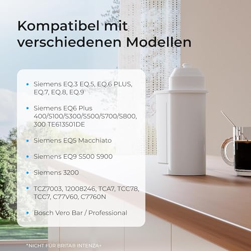 Waterdrop Wasserfilter Ersatz für Siemens® EQ Series, Brita® Intenza® (8) – Ansicht 8
