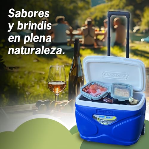Glacière portable 30 litres Roller Pinnacle roues glacière rigide camping