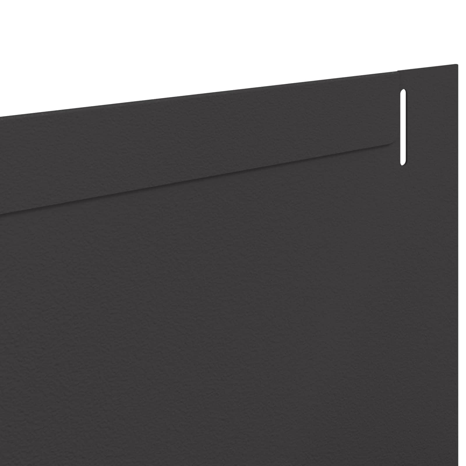 Gazonrand 20 szt. 102x10x4 cm stal czarna