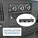 DICMIC Front A/C Heater Climate Control Module Compatible with 1996-2014 Chevrolet Express 1500 GMC Savana 1500 1996-2020 Chevrolet Express 2500 3500 GMC Savana 2500 3500 Replace# 599-217, 15073274