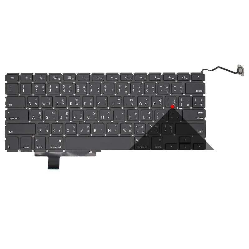 Clavier Apple Pro 17 A1297 azerty de rechange pour ordinateur portable