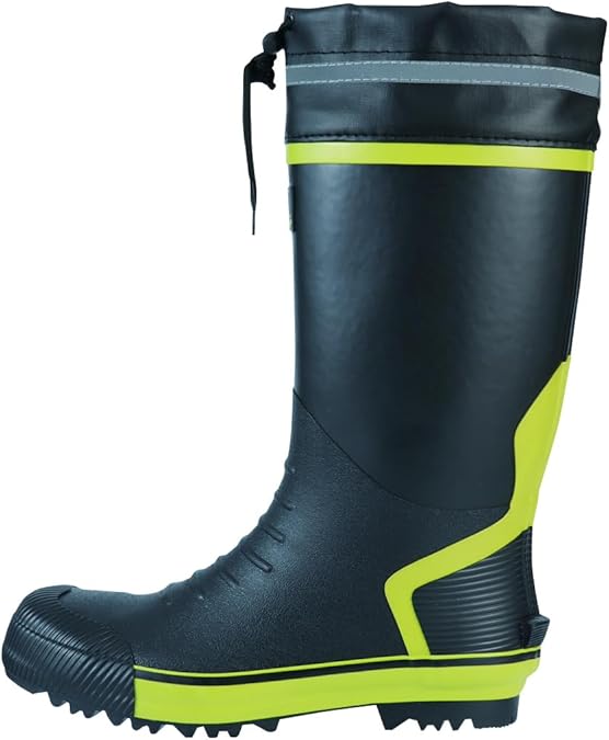 おが Amazon | [ジーベック] 安全靴 作業靴 85718 セフティ 長靴 汗