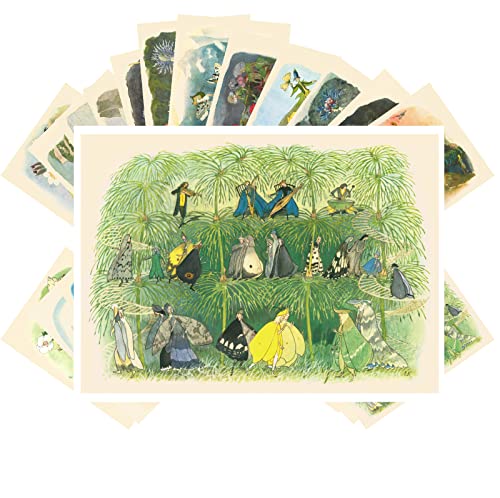 Cartes postales vintage de contes pour décoration murale rétro et loisirs créatifs