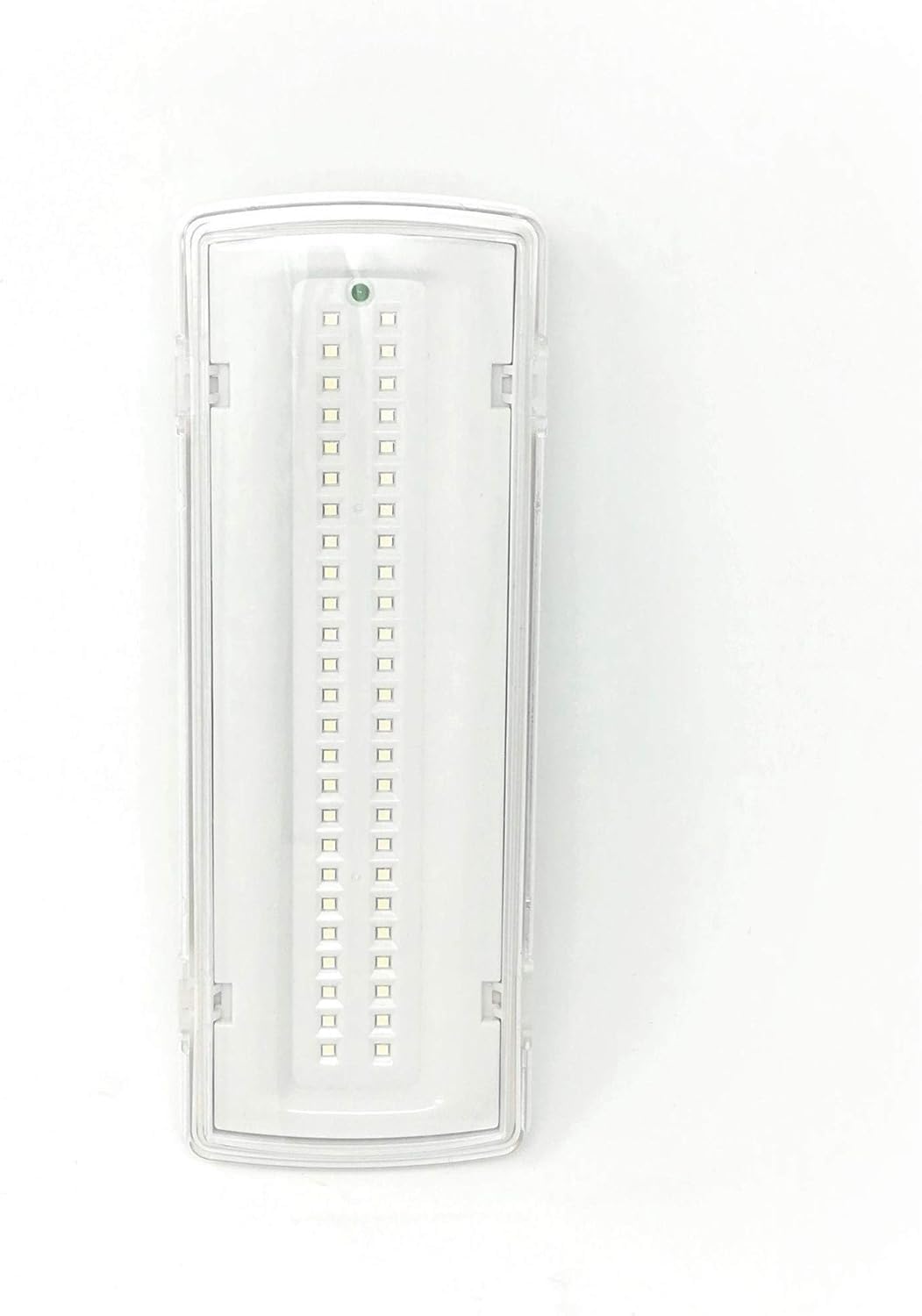 SQUADO - Lampada di Emergenza con 50 Led Completa di Incasso + Batteria Luce Bianca 4 W [Classe di efficienza energetica A] (Confezione da 2)