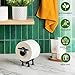 Sheep Toilet Roll Holder Creative Toilet Paper Holder for Daily Use at Home Cute Tissue Storage Tool
