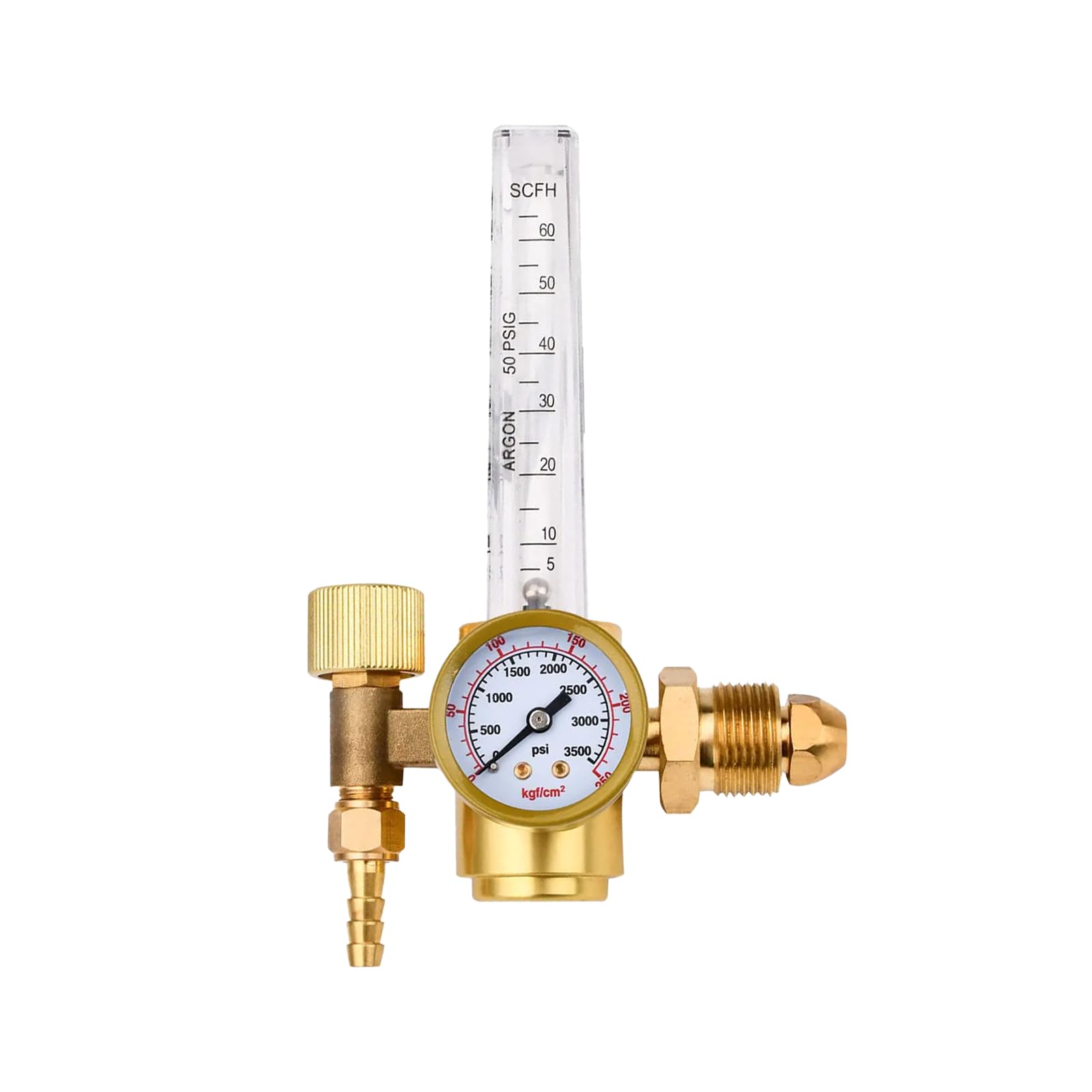 SUSEMSE CO2 Flow Meter Copper Welding Regulator Gas Valve TIG MIG Welding Accessory CGA580