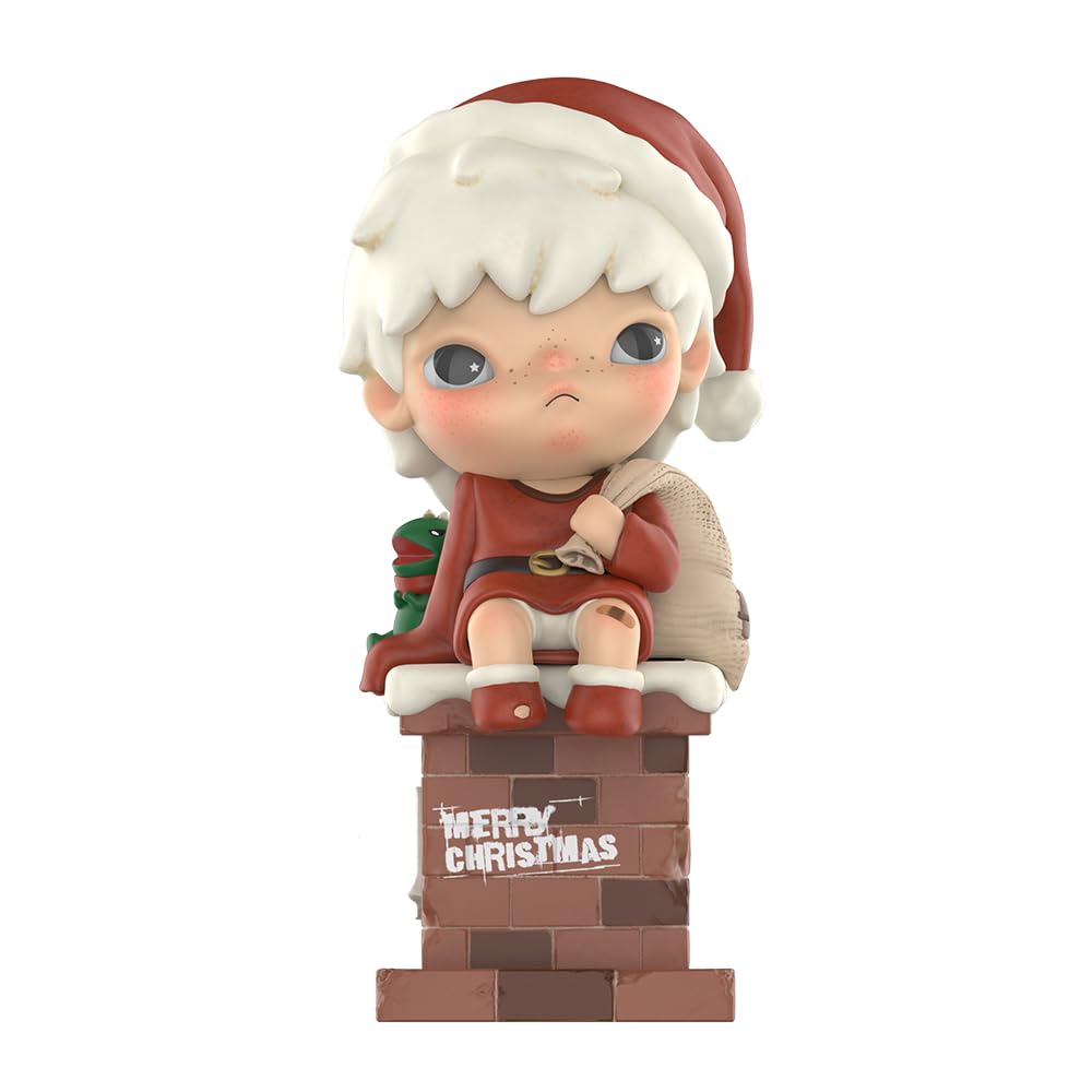 POP MART Merry Christmas Mr.Hirono Figure, 1 Piece, Pop Figures