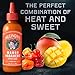Melinda’s Mango Habanero Hot Sauce - Sweet & Mild Mango Habanero Sauce Made with Real Mango, Fresh Peppers, Vinegar, Carrot & Lime - 10oz Squeeze, 1 Pack