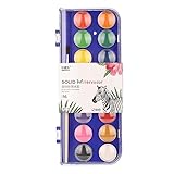 ✎ Pigmentos sólidos a base de agua profesionales, fáciles de disolver y mezclar colores, y hay muchos estilos de pigmentos para que usted elija, puede comprar un conjunto adecuado de acuerdo a sus necesidades.