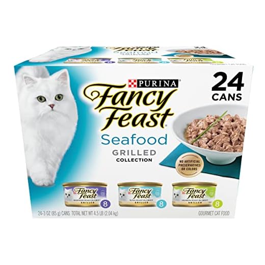 Fancy Feast Grilled Seafood Variety Pack Cans