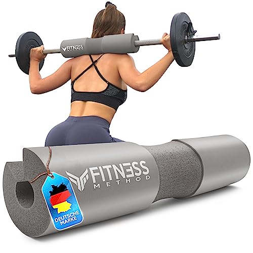 Coussinet d'haltère long pour hip thrust et squat avec Velcro