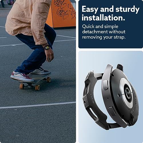 Image of CASEOLOGY by Spigen Caseology Vault for Samsung Galaxy Watch 6 44mm Case -Matte Black