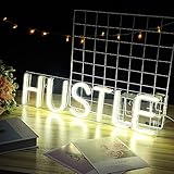 Hustle Neon Signs Led Hustle Hanging Neon Sign Light Hustle Novelty Light Novelty Light Wall Decor...