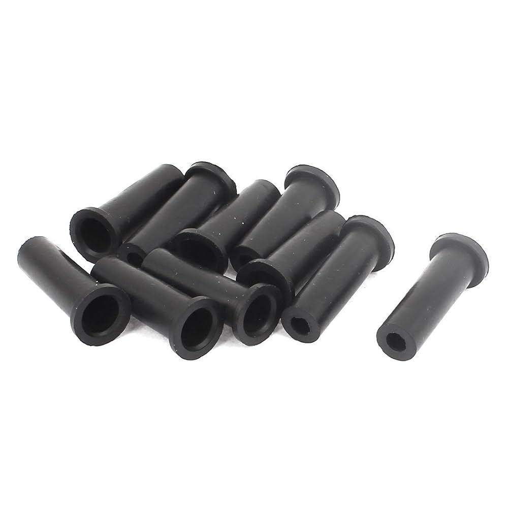 5 Manchons Caoutchouc Pour Meuleuse D'Angle - Protection Fils Électriques 9mm | Accessoire Réparation
