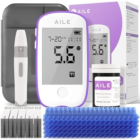 AILE Blood Glucose Test Kit for Home Use Cover