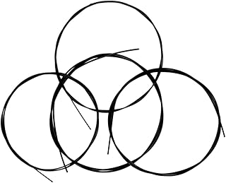 Parliky 4 Pçs Corda Fio De Náilon Conjunto De Cordas Acessórios De Náilon Instrumento Musical Corda De Náilon Ukulele Fio De Música Ukulele Acessório Componente De Corda De Náilon