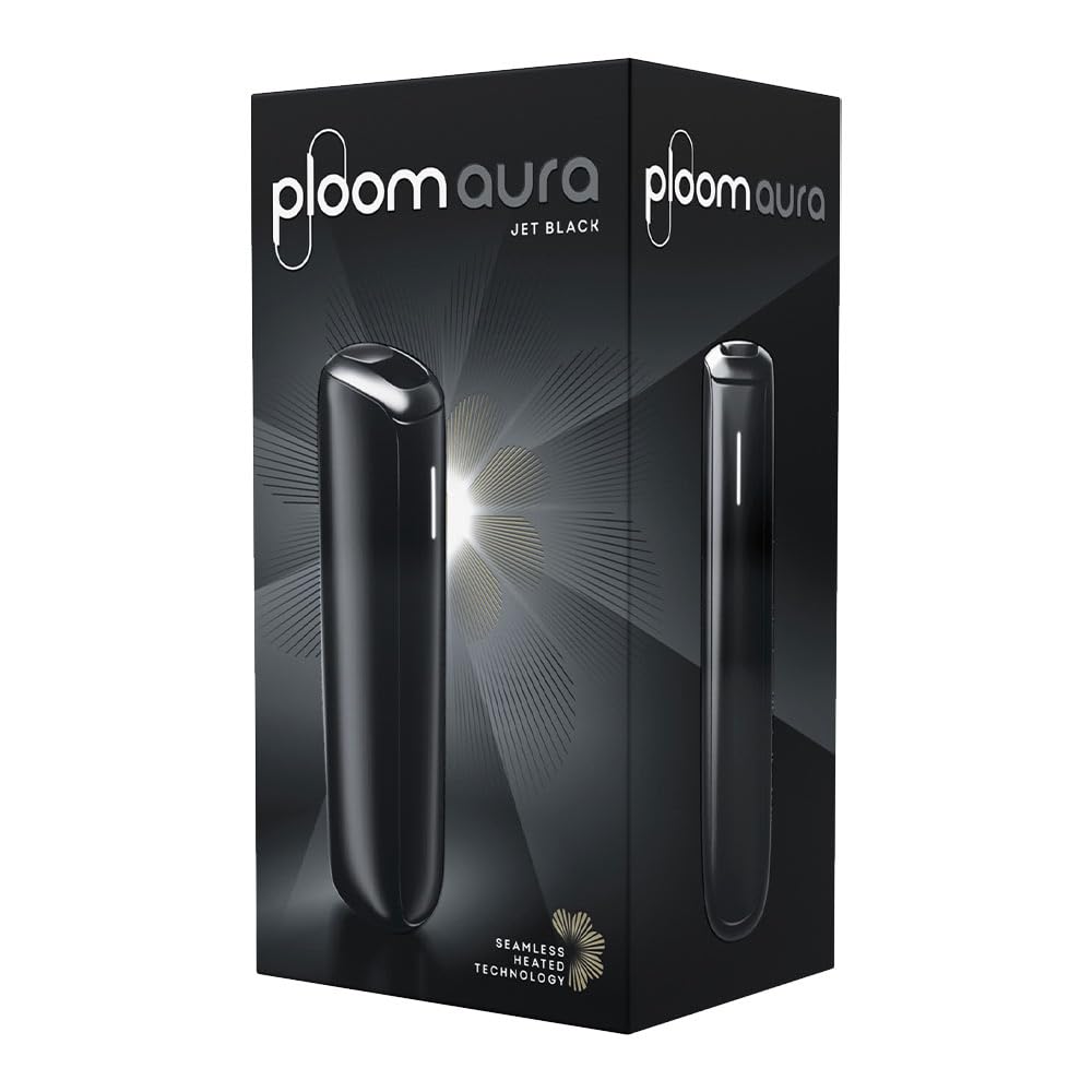 Ploom AURA | Heated Tobacco Device | Kompatibel mit EVO Sticks | Bis zu 20  Sessions pro Ladung | Heatflow-Technologie
