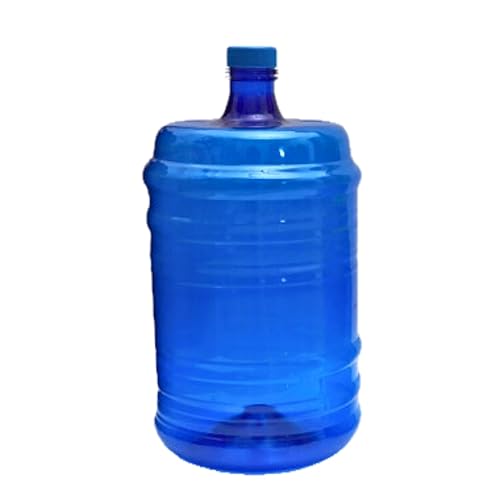 Water Jar with Cap Large-Capacity Water Jug Reusable Drinking Container 20 Liter (Blue) Water Jar with Cap Large-Capacity Water Jug Reusable Drinking Container 20 Liter (Blue)