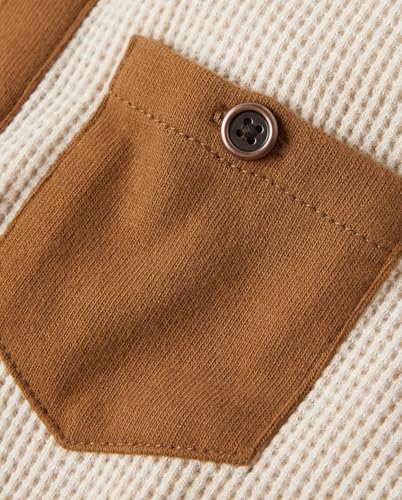 Gymboree Boys' and Toddler Long Sleeve Thermal Henley Shirt2