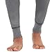 Fruit of The Loom Men's Recycled Waffle Thermal Underwear Bottom, Greystone Heather, 4X-Large