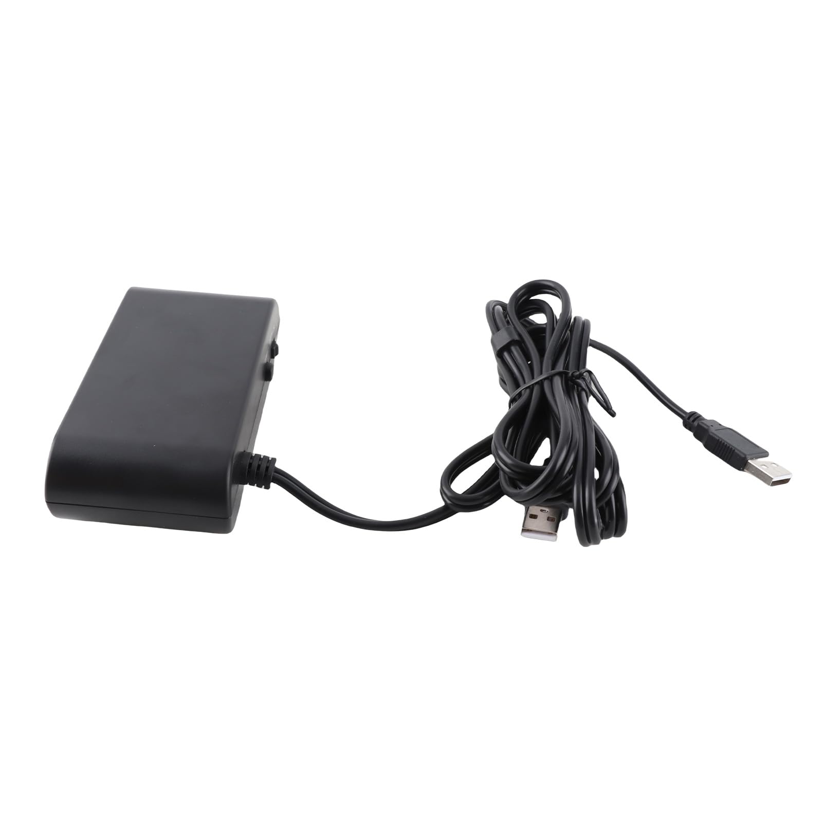Jectse Adaptador de Controlador para 3 en 1 GC Handle Converter con Función Turobo, Plug and Play Super Smash Bros Adapter con 4 Puertos para Wiiu/PC