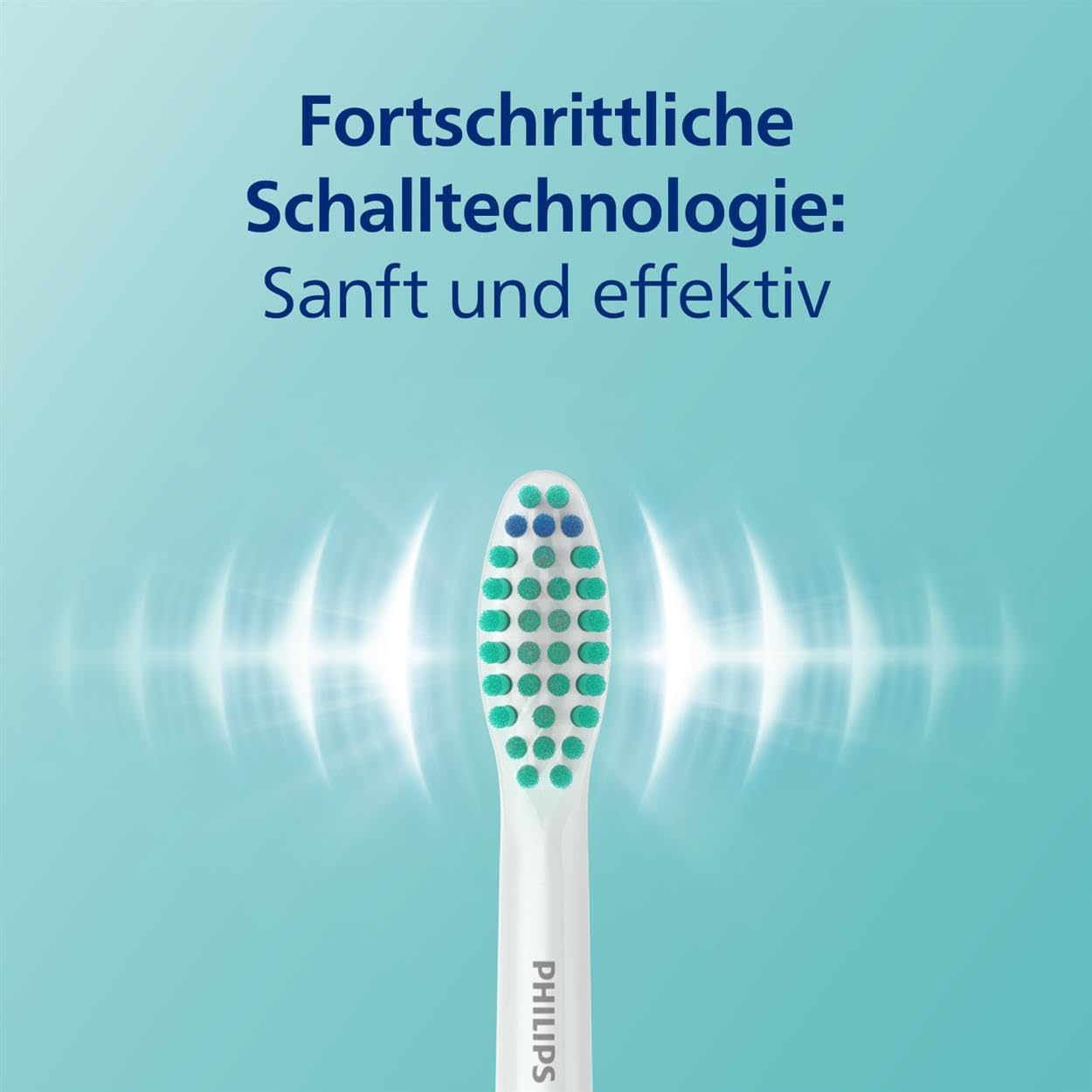 Philips Sonicare 3100 elektrische Zahnbürste, Schallzahnbürste, Andruckkontrolle und Timer, Reiseetui, Sugar Rose, Modell HX3673/11