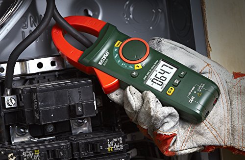 Image of Extech MA443 400A True RMS AC Clamp Meter with Non-Contact Voltage Detection, 1.2-Inch Jaw Opening, AC Current Measurement, Continuity, Resistance, Capacitance, Frequency, Data Hold, Backlit Display