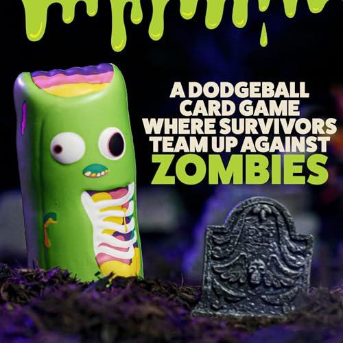 Image of Exploding Kittens Zombie Burrito 3-6 Players - Ages 7+ - 15 Minutes to Play - Dodgeball Zombie Card Game - Party Game, Family Game Night, Kid and Adult Card Game