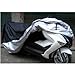 Docooler Motorcycle Bike Moped Scooter Cover Waterproof Rain UV Dust Prevention Dustproof Covering (L)