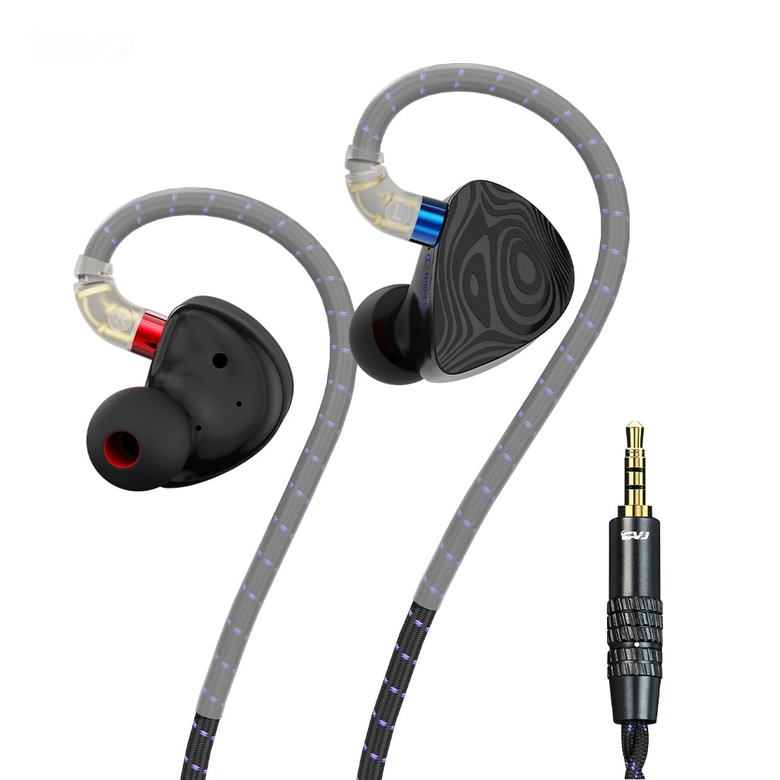 cvj イヤホン Amazon.co.jp: CVJ Nightelf （素材）イヤホン 有線 IEM カナル型