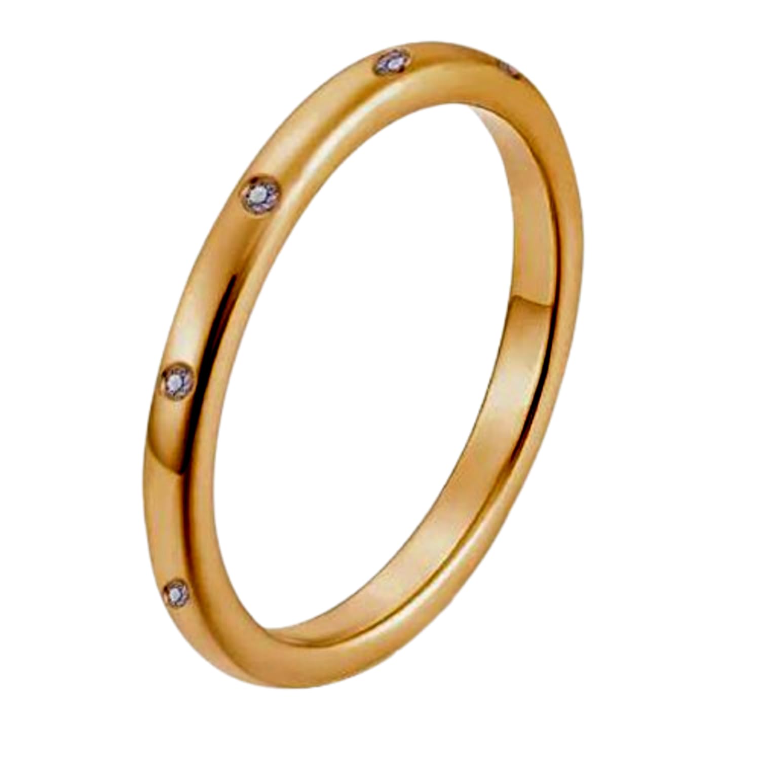 Bague de fiançailles moissanite en argent 925 étincelant et plaqué or 14k