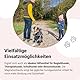 little Captain Zauberleine | kindersichere Hundeleine mit Magnetschlaufe | auch für Schul-, Therapie- und Begleithunde (Pfirsich Orange - Patina Grün)