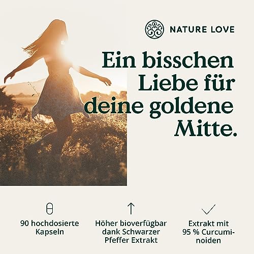Kurkuma Kapseln Nature Love Curcuma Extrakt 15000 – 90 Kapseln