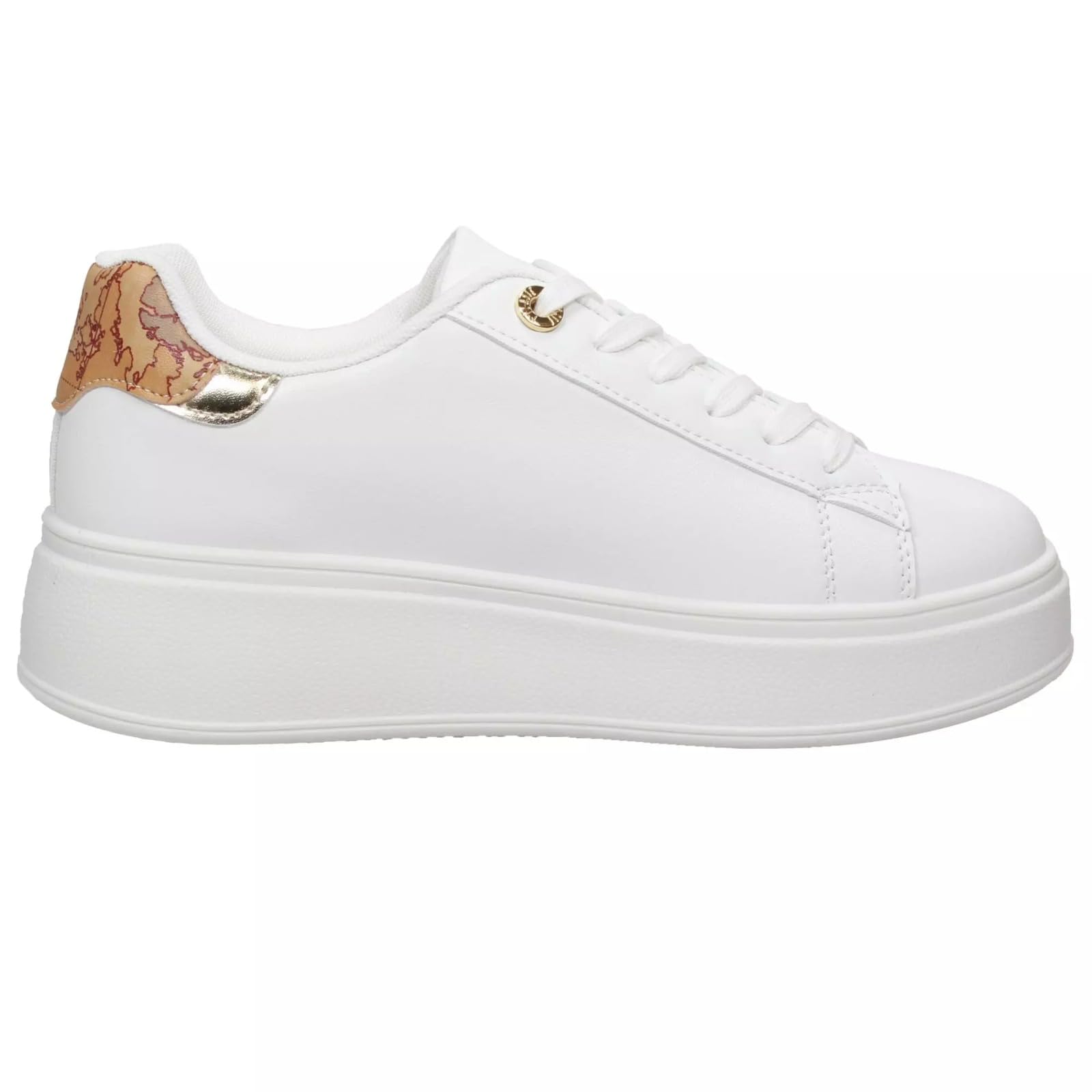 ALVIERO Martini Z1467 300E Sneaker Donna in Eco Nappa Liscia con Logo 1ᴬ Classe Bianche