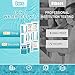 Umlecoa 19 in 1 Water Test Kit - 100 Strips + 2 Bacteria Tests - Home Water Quality Test Strips for pH, Hardness, Chlorine, Lead, Iron, Copper, Nitrate, Nitrite, and More