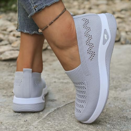 Baskets légères WWricotta avec semelle souple et tige en maille respirante extensible - 4