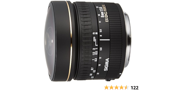 Amazon | SIGMA 単焦点魚眼レンズ 8mm F3.5 EX DG CIRCULAR FISHEYE