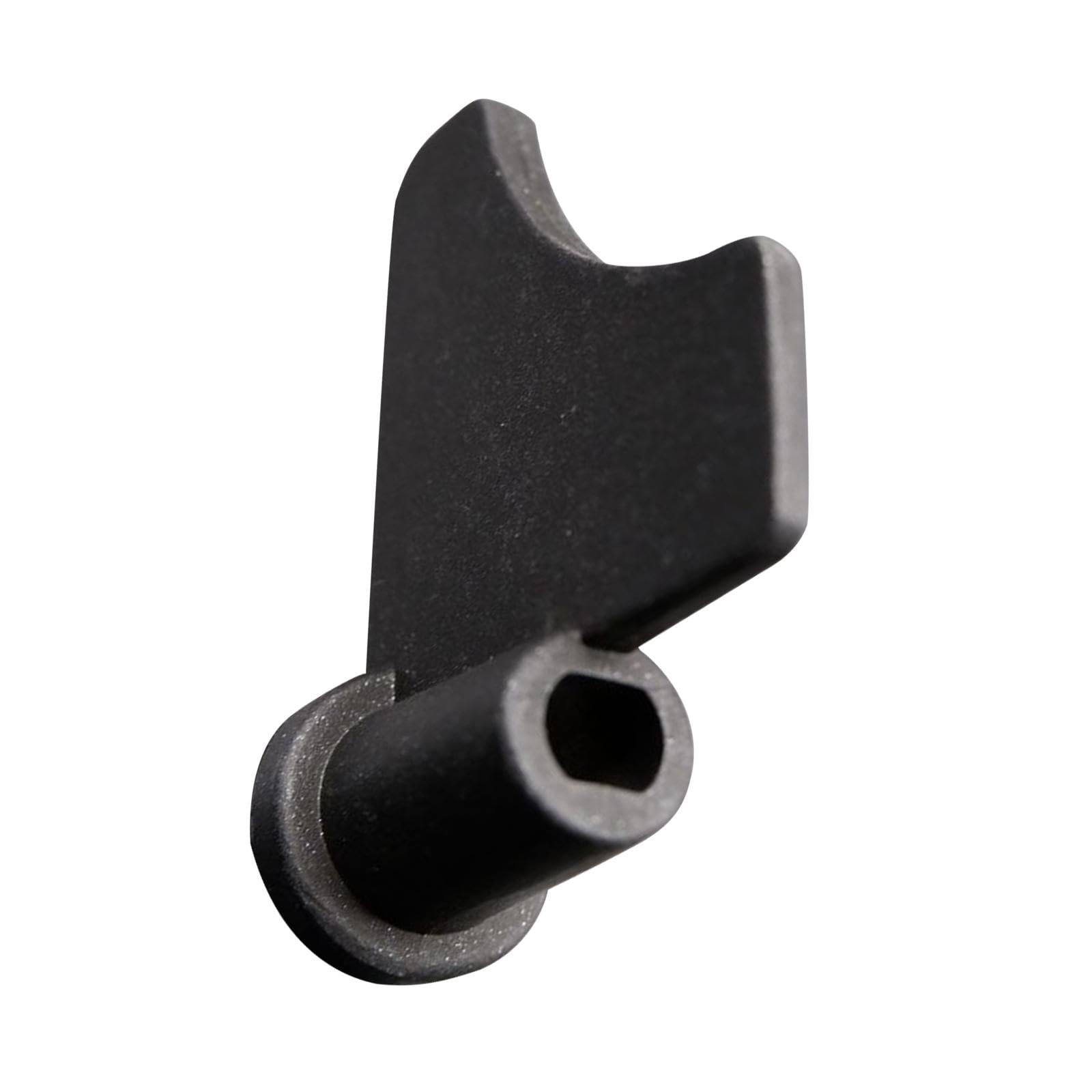 Piezas antiadherentes para hacer pan, pala ligera para amasar para hornear en casa, 62 x 21 x 44 mm, color negro