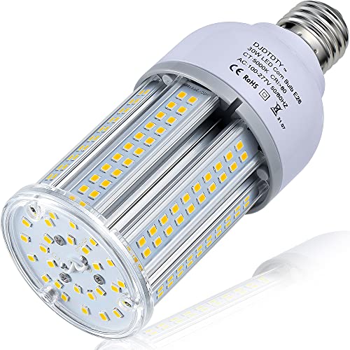DJDTDTY 36W LED Light Bulb, E26 Base with, 5000K 5000LM LED Light Bulb for Garage Warehouse Workshop Barn (36Watts)