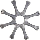 rund KICKER GR100 Grill rund 25 cm (10 Zoll) Schwarz