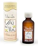 Aroma rico y tradicional de flores de vainilla con teclas de avellanas y de nuez de macadamia.