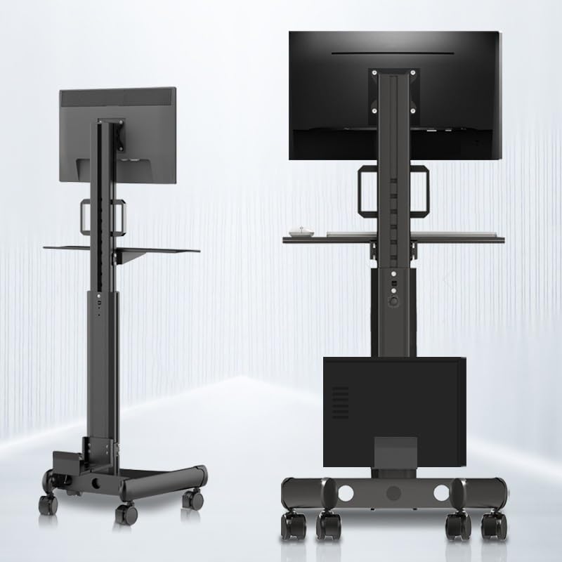 Soporte móvil de piso para TV de 15 a 32 pulgadas miniatura 3